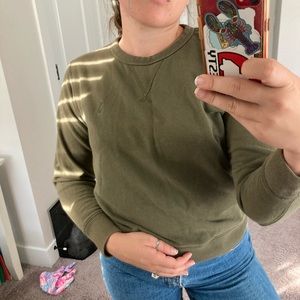 FOREST GREEN RALPH LAUREN PULL OVER SWEATER 🌳